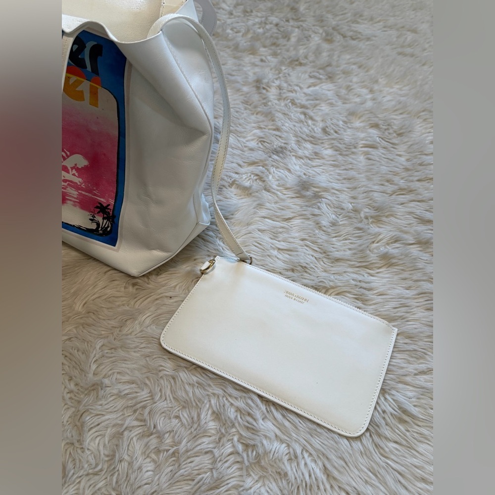 NWT Zimmermann Roller Print White Tote - Picture 5 of 9
